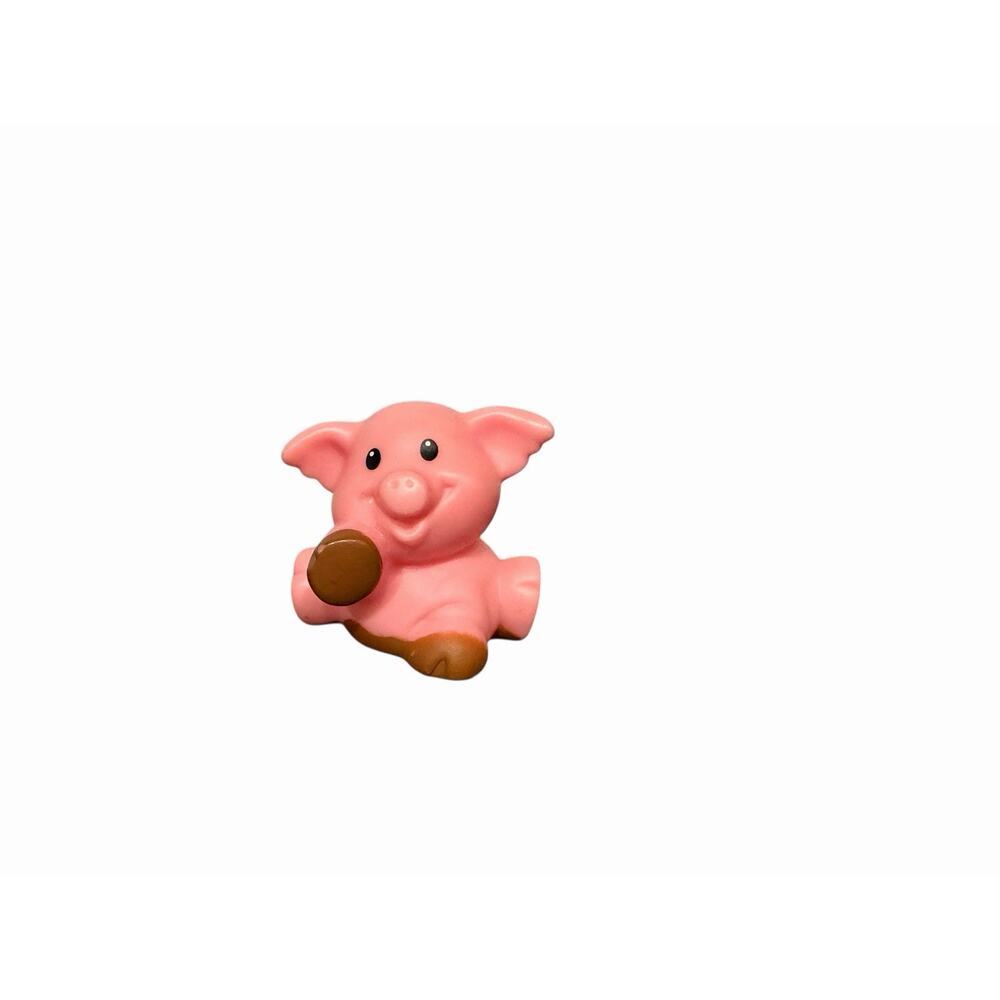 Fisher Price Little People Farm Pink Muddy Pig 2016 Mattel